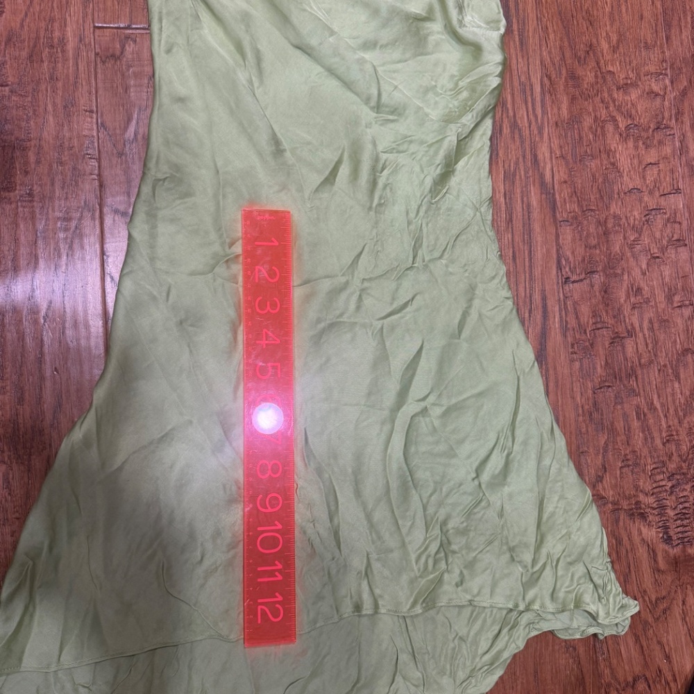 Annie’s Ibiza Green Silk Sequin Mini Dress - Picture 10 of 12